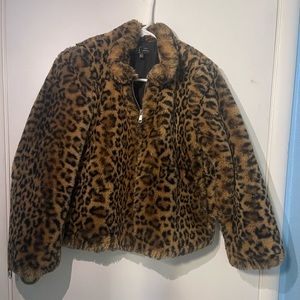 Zara Cheetah Fur Jacket